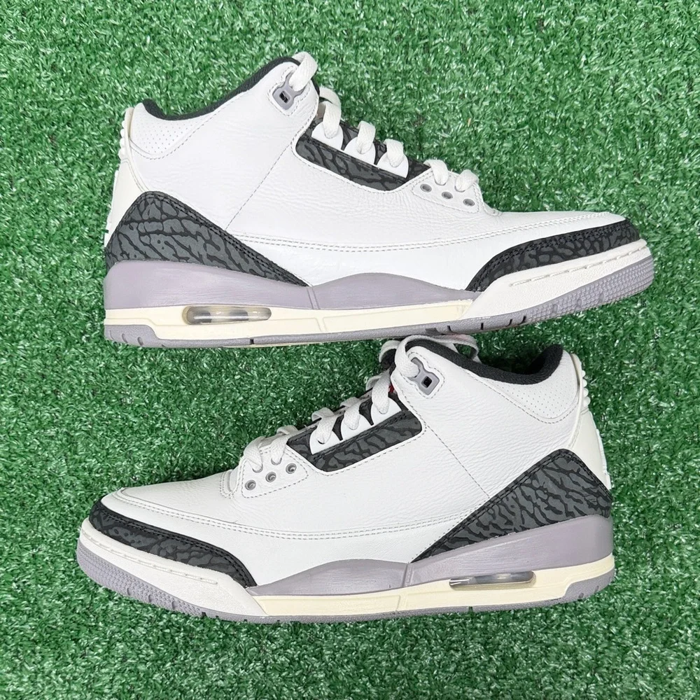 Air Jordan 3 Retro Cement Grey. Men’s size 9.5. Like new condition with OG Box - Picture 2 of 9